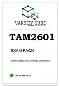 TAM2601 EXAM PACK 2023