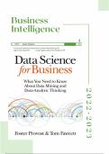 Business Intelligence Samenvatting (HW Ugent) - 15/20!!!