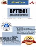 BPT1501 Assignment 4 Semester 1 2024
