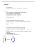Genomica Tentamen 1 Hoorcolleges Aantekeningen 