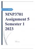 MNP3701 Assignment 5 Semester 1 2023
