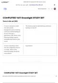 VATI Greenlight COMPLETED / STUDY SET 2023 questions & answers ( A+ GRADED 100% VERIFIED)