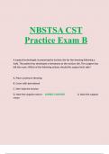 NBSTSA CST Practice Exam B
