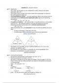 Samenvatting Chemie  - Scheikunde 4VWO: Hoofdstuk 3 en 4, inclusief oefenopgaven
