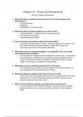 Intro to Business -  Ch 18  Test Prep Answer Key