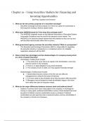 Intro to Business -  Ch 19  Test Prep Answer Key