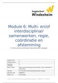 6.2 Duurzame samenwerkingsverbanden aangaan - Social Work Deeltijd - Windesheim