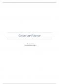 Samenvatting Principles of Corporate Finance ISE - Corporate Finance