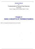 Fundamentals of Thermal-Fluid Sciences 4e Yunus Cengel, Robert Turner, John Cimbala (Solution Manual)