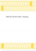 FMT3701 STUDY UNIT 1: Summary