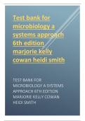 Test bank for microbiology a systems approach 6th edition by marjorie kelly,cowan heidi,smith..pdf