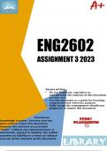 ENG2602 Assignment 3 (COMPLETE ANSWERS) 2023 - DUE 17th AUGUST 2023