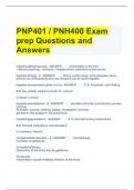 PNP401 / PNH400 Exam prep Questions and Answers 