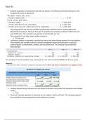 ACCT 2302 Managerial Accounting: Test #3