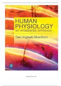 Test Bank for Human Physiology An Integrated Approach 8th Edition by Silverthorn, All Chapters