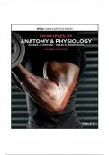 Test Bank Principles of Anatomy and Physiology, 16th Edition, by Bryan Derrickson, Gerald Tortora | Complete Guide A+