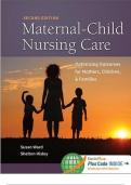 Test Bank For Maternal-Child Nursing Care with The Women's Health Companion: Optimizing Outcomes for Mothers, Children, and Families: Optimizing Outcomes for Mothers, Children, and Families 2nd Edition by Susan L. Ward: ISBN-10 9780803636651 ISBN-13 97