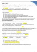Western Governors  University GLOBAL BUS D080 questions Module 2 – Unit 1 graded A+