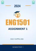 ENG1501 Assignment 1 (ANSWERS) Due 16 April 2024