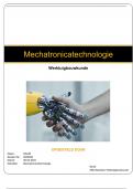 Moduleopdracht Mechatronicatechnologie Cijfer (9,5)