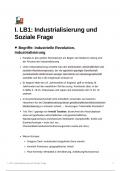 Ausführliche Zusammenfassung: Industrialisierung und Soziale Frage (Geschichte Abitur 2023 Sacshen)