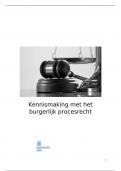 Kennismaking met het burgerlijk procesrecht (15/20!)