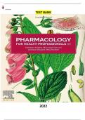 Pharmacology for Health Professionals, 6th Edition by Kathleen Knights, Andrew Rowland , Shaunagh Darroch & Mary Bushell  - Complete, Elaborated and Latest(Test Bank)