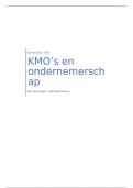 KMO's en ondernemerschap (B-KUL-HMH12F) - Examen