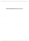 Complete samenvatting testvision cursus 7