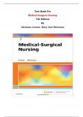Test Bank - Medical-Surgical Nursing  7th Edition By Adrianne Linton, Mary Ann Matteson | Chapter 1 – 63, Complete Guide 2023|