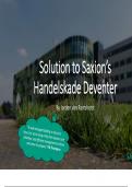 Strategic Building Management Pitch 2023 (Powerpoint Presentation) - Solution to Saxion's Handelskade Building in Deventer - Master Facility & Real Estate Management, Saxion & Greenwich University