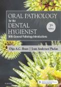 Oral Pathology for the Dental Hygienist 7th Edition Ibsen Textbook | All Chapters
