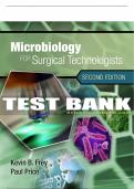 Test Bank For Microbiology for Surgical Technologists - 2nd - 2017 All Chapters - 9781111306663