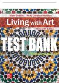 Test Bank For Living with Art, 13th Edition All Chapters - 9781265594855