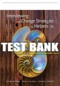 Test Bank For Interviewing and Change Strategies for Helpers - 8th - 2017 All Chapters - 9781305271456