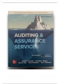 Solution Manual For auditing assurance services 9th edition by timothy louwers penelope bagley allen Blay jerry strawser and jay thibodeau.||ISBN NO-10 1266847103, ISBN NO-13 978-1266847103||All Chapters