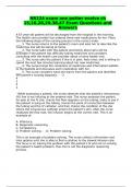 NR224 exam one potter evolve ch 15,16,28,29,38,47 Exam Questions and Answers