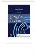 Test Bank for LPN to RN Transitions 5th Edition Lora Claywell||ISBN NO-10,0323697976||ISBN NO-13,978-0323697972||Complete Guide||Latest Update