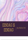 All you need to know summary about the short story "Eendag is Eendag"  by Marlene Smitby Marlene 