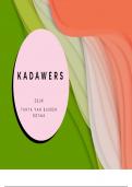 All you need to know summary with questions and answers about the short story "Kadawers" by  Tanya van Buuren. 