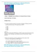 Hamric and Hanson's Advanced Practice Nursing 6th Edition TEST BANK 2023