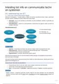 Samenvatting Informatie en communicatie: technologie en systemen (ICTS) -  Grondslagen van de beleidsinformatica (TEW)