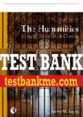 Test Bank For Humanities, The: Culture, Continuity, and Change, Volume 2 4th Edition All Chapters - 9780134739823