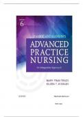 TEST BANK FOR Hamric and Hanson's Advanced Practice Nursing 6th Edition by Mary Fran Tracy, Eileen T. O'Grady, Chapter 1-24: ISBN- ISBN-, A+ guide.