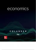 Test Bank For Economics  11Th Ed by David Colander 