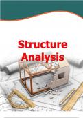 Structure tructure Analysis nalysis Structure Design Against Static Load          1. Introduction to Structure .................................................................................................... 3.1 – 3.2  2. Determinacy and Indeterminacy