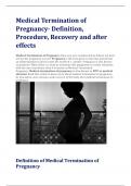 medical terminating of pregnancy