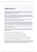 LARE Section 2 Exam with complete solutions