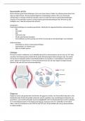 Reumatoïde artritis - Anatomie & Fysiologie