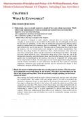 Macroeconomics Principles and Policy, 13e William Baumol, Alan  Blinder (Solutions Manual, 100% Original Verified, A+ Grade)